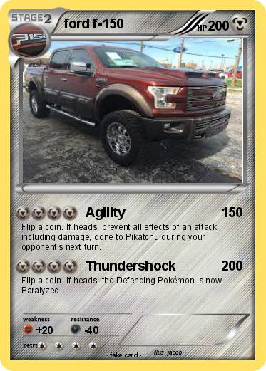 Pokemon ford f-150