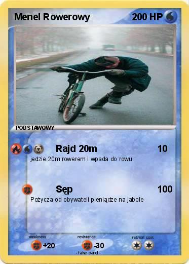 Pokemon Menel Rowerowy