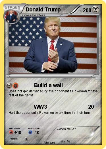Pokemon Donald Trump