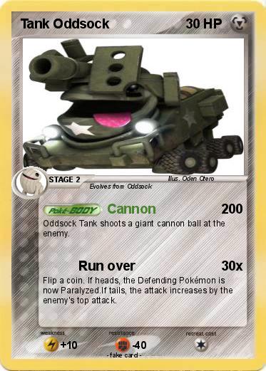 Pokemon Tank Oddsock