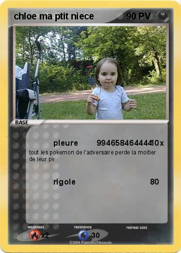 Pokemon chloe ma ptit niece 