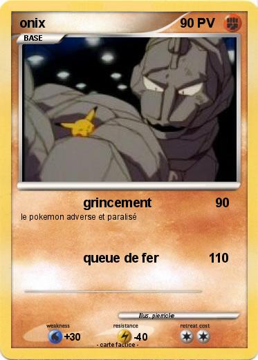 Pokemon onix