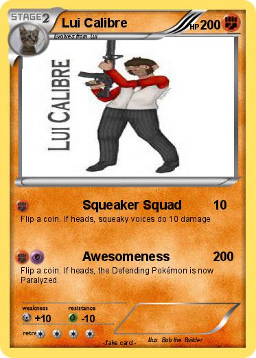 Pokemon Lui Calibre