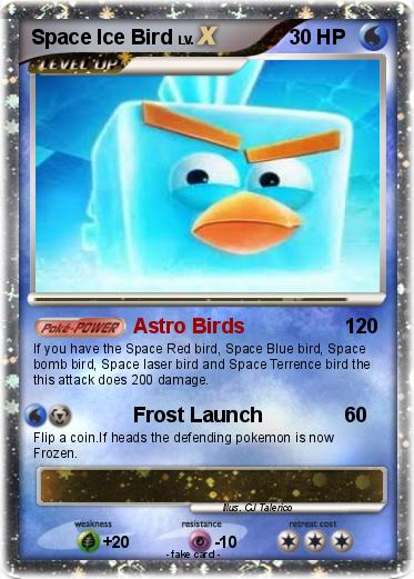 Pokemon Space Ice Bird