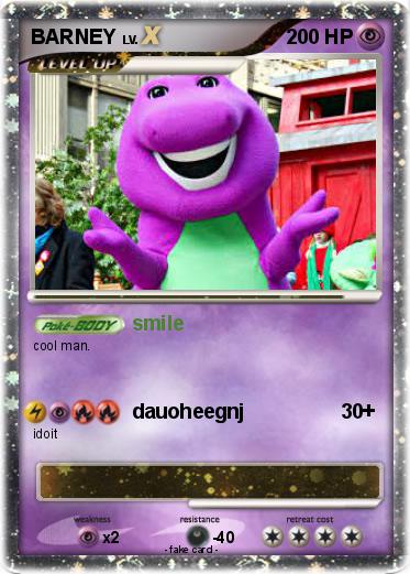 Pokemon BARNEY