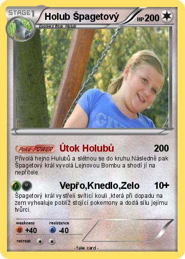 Pokemon Holub Špagetový