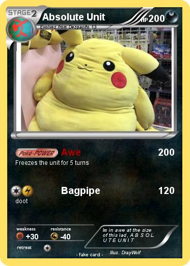 Pokemon Absolute Unit