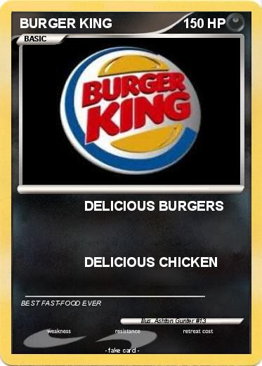 Pokemon BURGER KING