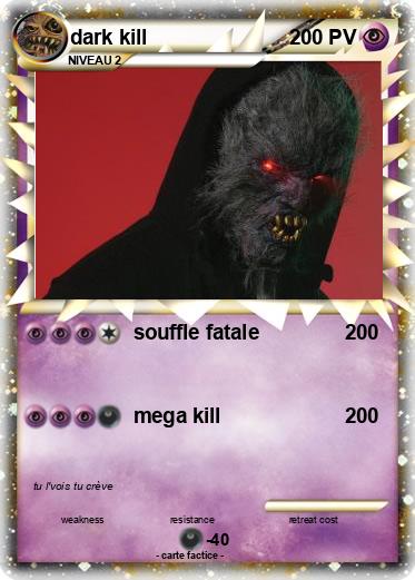 Pokemon dark kill