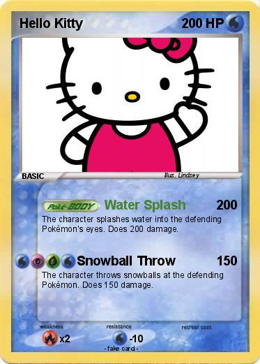 Pokemon Hello Kitty