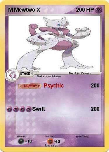 Pokemon M Mewtwo X