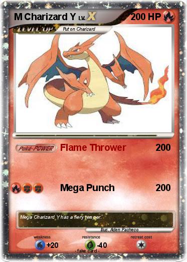 Pokemon M Charizard Y