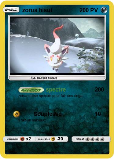 Pokemon zorua hisui