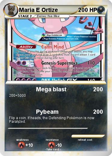 Pokemon Maria E Ortize