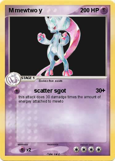 Pokemon M mewtwo y