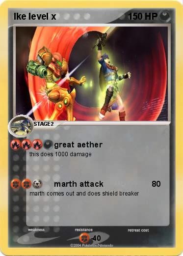 Pokemon Ike level x