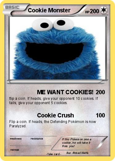 Pokemon Cookie Monster