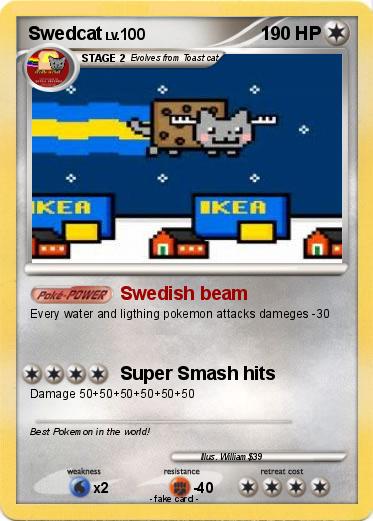 Pokemon Swedcat