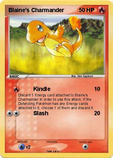 Pokemon Blaine's Charmander