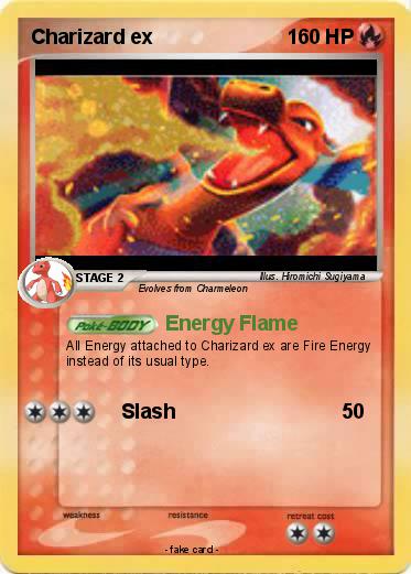 Pokemon Charizard ex