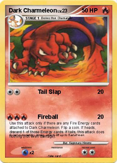 Pokemon Dark Charmeleon