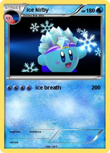 Pokemon ice kirby