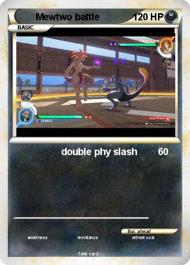 Pokemon Mewtwo battle