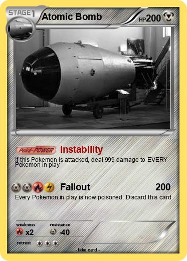 Pokemon Atomic Bomb