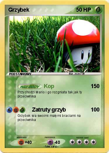 Pokemon Grzybek
