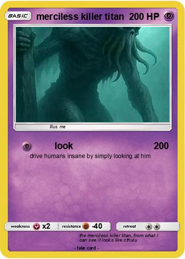 Pokemon merciless killer titan