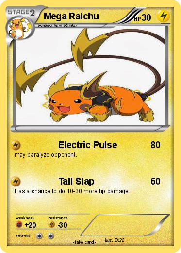 Pokemon Mega Raichu