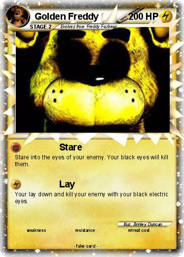 Pokemon Golden Freddy