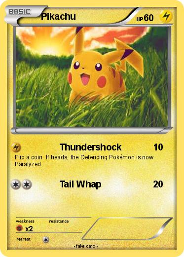 Pokemon Pikachu