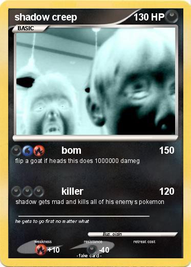 Pokemon shadow creep