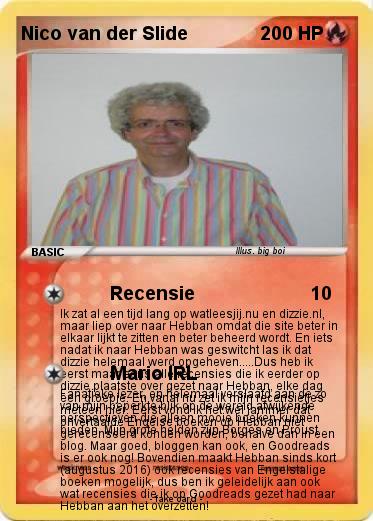 Pokemon Nico van der Slide