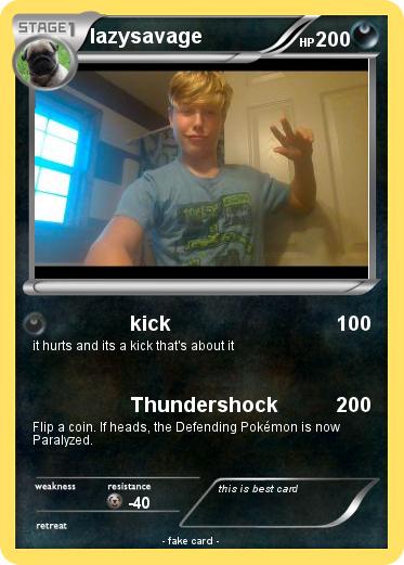 Pokemon lazysavage