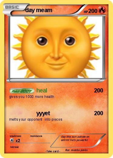 Pokemon day meam