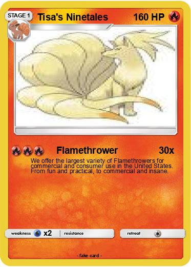 Pokemon Tisa's Ninetales