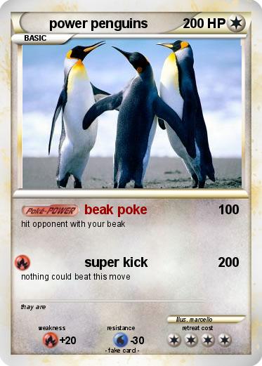Pokemon power penguins