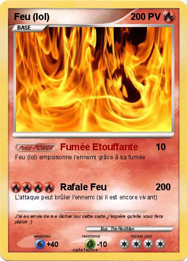 Pokemon Feu (lol)