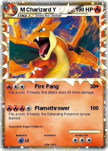 Pokemon M Charizard Y