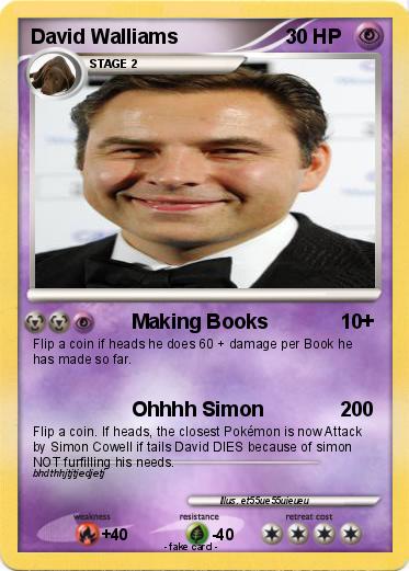 Pokemon David Walliams