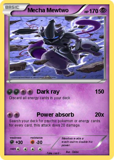 Pokemon Mecha Mewtwo