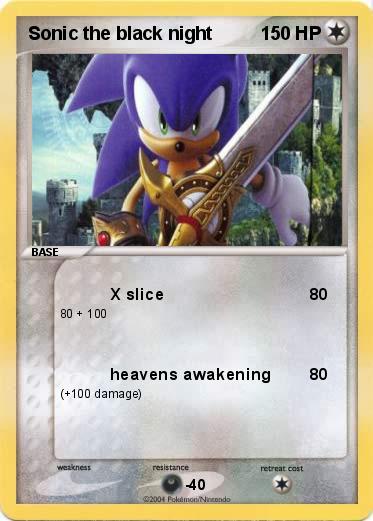 Pokemon Sonic the black night 