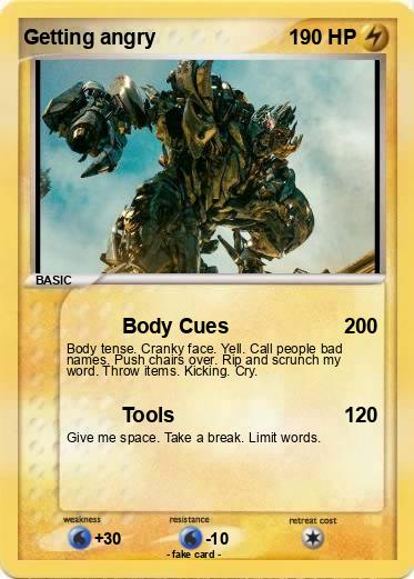 Pokemon Getting angry