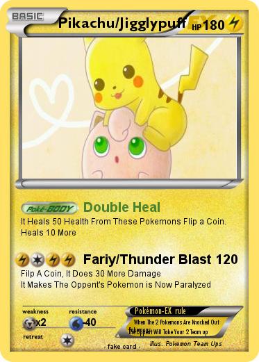 Pokemon Pikachu/Jigglypuff