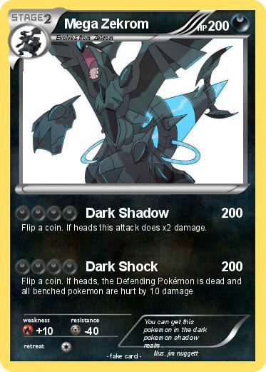 Pokemon Mega Zekrom
