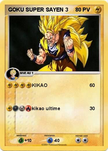 Pokemon GOKU SUPER SAYEN 3