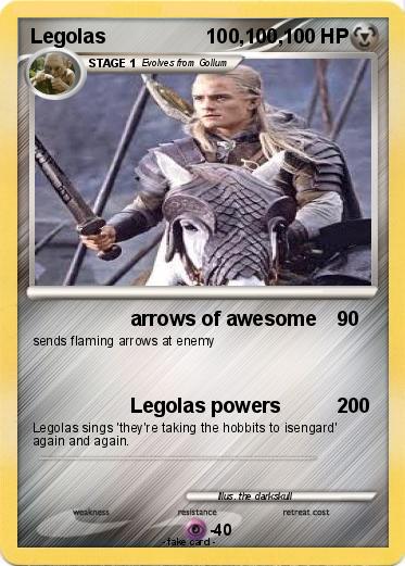 Pokemon Legolas                  100,100,