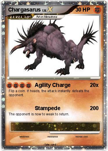 Pokemon Chargasarus